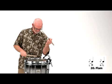 Pearl Drum Rudiments - Flam