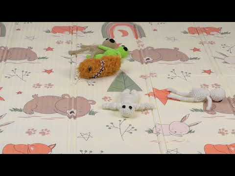 Video de Alfombras antigolpe 200x180x1 Oso dormilon