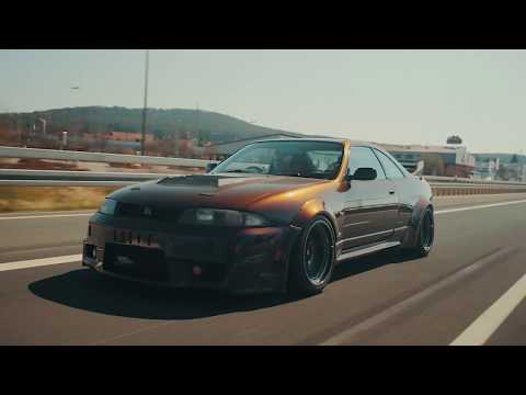nissan Skyline R33 GT-R with rocket bunny on german street Mosa.Ik - FILE404.NET