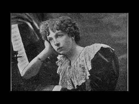 Cécile Chaminade, piano - Chaminade - Pierrette, Op. 41 ('Air de Ballet') (1901)