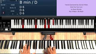 Send One Your Love (by Stevie Wonder) - Piano Tutorial