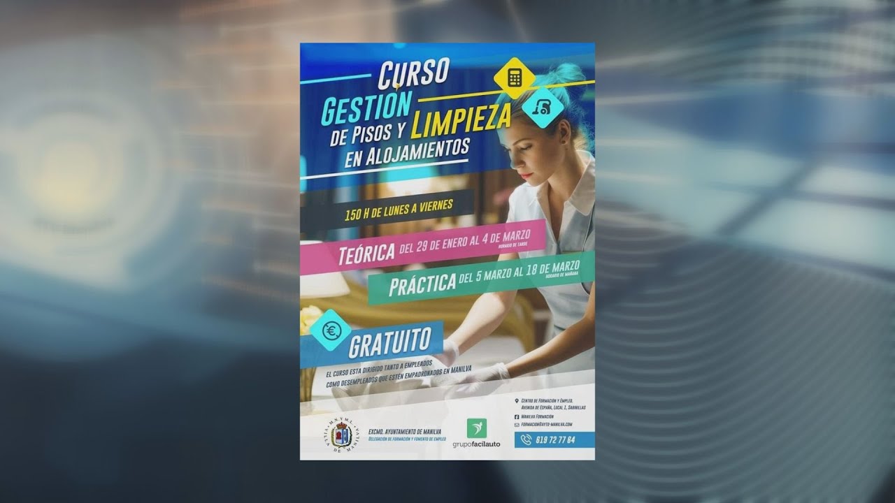 Curso de gestión de pisos y limpieza en alojamientos