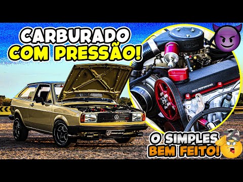 😈GOL SQUARE TURBO CARBURETED IN THE 2E WITH + 240HP OF WHEEL