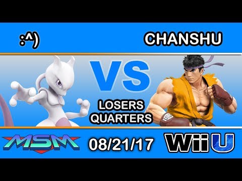 MSM 110 - 4BUN | :^) (Mewtwo) Vs. Chanshu (Ryu) Losers Quarters