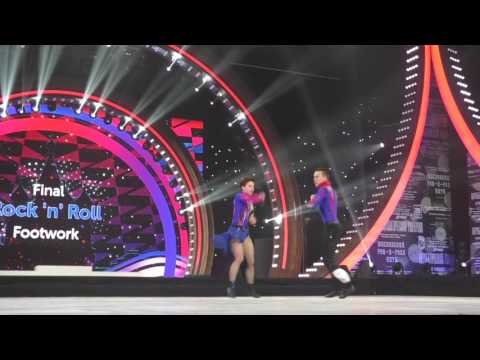 World Championship  Acrobatic Rock n Roll Moscov 2016 Foot technique RUS
