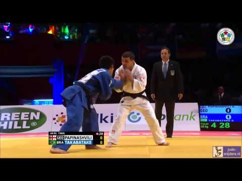 Judo 2014 Grand Prix Havana: Papinashvili (GEO) - Takabatake (BRA) [-60kg] final