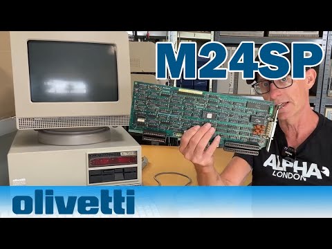 Olivetti M24SP - 8086 - With parts from the Danish Army