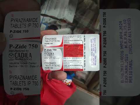 P-Zide750 from cadila for initial TB #cadila #pzide750#pyrazinamide