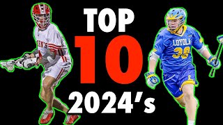 TOP 10 2024 High School Lacrosse Recruits (NLF Rankings)