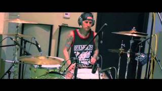 Travis Barker Recording Drums for Dogs Eating Dogs