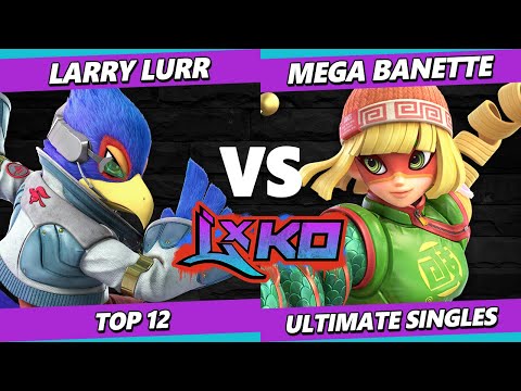 LXKO 2025 - Larry Lurr (Falco) Vs. Méga-Banette (Min Min) Smash Ultimate - SSBU