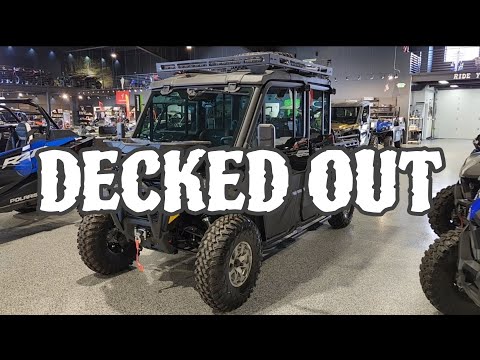 Bet you've never seen one loaded up like this!?! Can-Am Defender Max Limited Lonestar with the goods