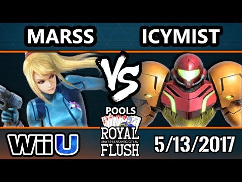 Royal Flush SSB4 - DNL | Marss (Zero Suit Samus) Vs. IcyMist (Samus) Smash 4 Pools - Smash Wii U