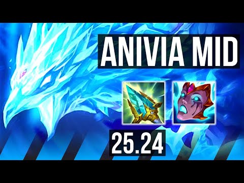 ANIVIA vs FIZZ (MID) | EUW Master | 25.24