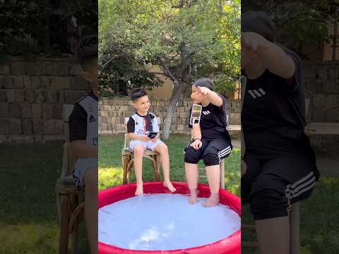 Funny boy fell into the water 😂♥️👻#shorst