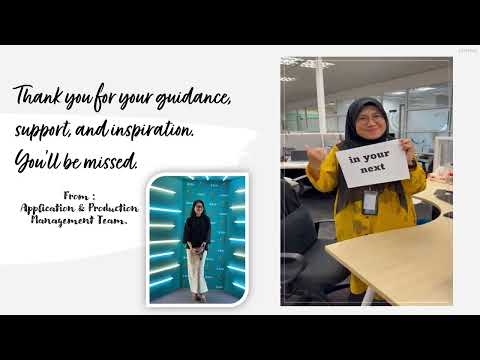 Farewell Greeting for Ms. Lee. 1