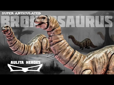 GIGANTIC Super Articulated Brontosaurus!!! Aulita Heroes ...