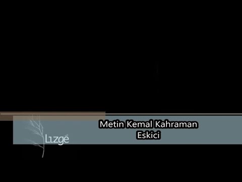 METİN KEMAL KAHRAMAN -  Kaybolan Kentin Eskicisi
