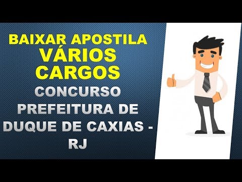 Baixar apostilas concurso Prefeitura de Duque de Caxias - RJ