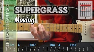 Supergrass - Moving | guitar lesson