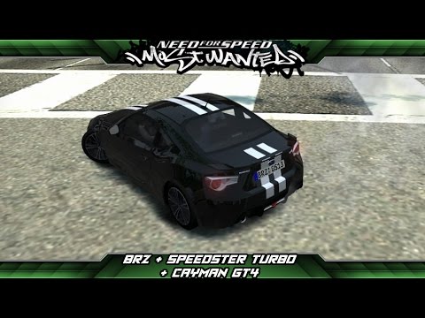 Need for Speed: Most Wanted Mod Showcase - Subaru BRZ + Opel Speedster Turbo + Porsche Cayman GT4