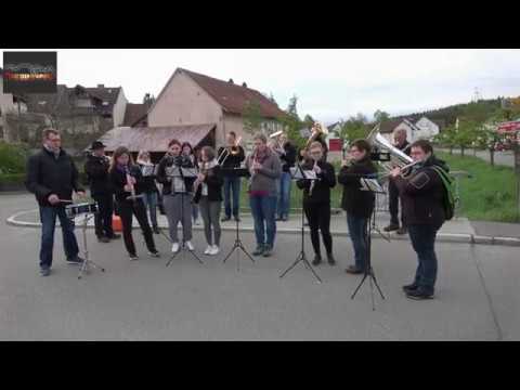 1. Mai 2017 Wecken im Dorf Bietingen / Musikverein Bietingen