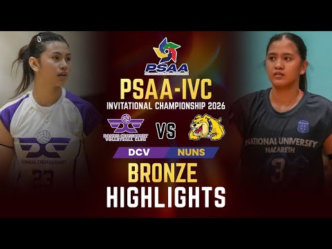 NU VS. DOMU (CAL) | BRONZE MEDAL 🥉 | PSAA INVITATIONAL VOLLEYBALL CHAMPIONSHIP 2026