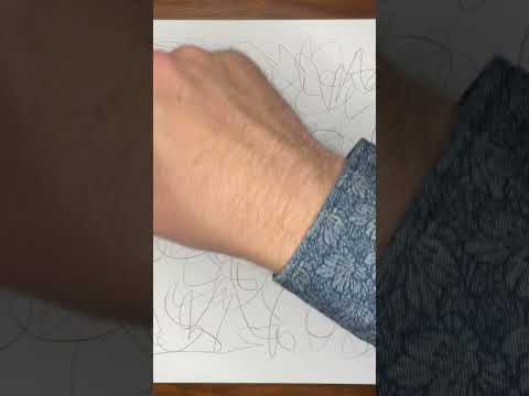 Piece #100: Twisty Sounds — #scribbles #scribble_art #drawing #creativity #satisfying #calming