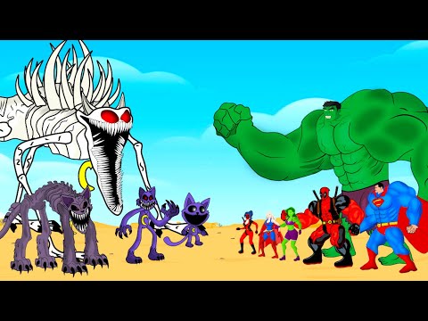 Evolution Of Team HULK Family Vs Evolution Of Team CATNAP Family: Who Is The King Of Super Heroes?