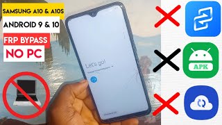 Samsung A10, A10s Frp Bypass Android 9/10 | Samsung A10 Google Account Unlock 2023 | Without Pc