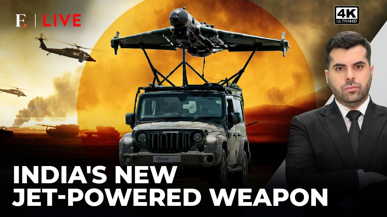 India's New Jet-Powered Killer Drone Takes Flight | Divyastra Mk3 | Firstpost Live | 4K