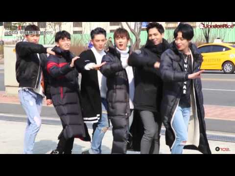 [JoeJoeRice中字] 160222 TEEN TOP ON AIR - 'RED POINT' 末放 BEHIND STORY