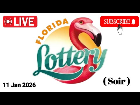 Tiraj Florida En Direct Soir 11 Jan 2026 #Lotteryflorida #resultat #FloridaMidi #boulcho