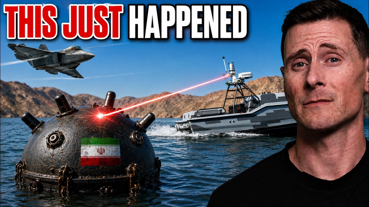 U.S. Military Just CLEARED Iran's Minefield Out Of Hormuz