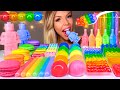 ASMR NIK-L-NIP WAX BALL, POPPING BOBA, LEGO MAN, WAX BOTTLE CANDY, RAINBOW FOOD, CANDY MUKBANG 먹방