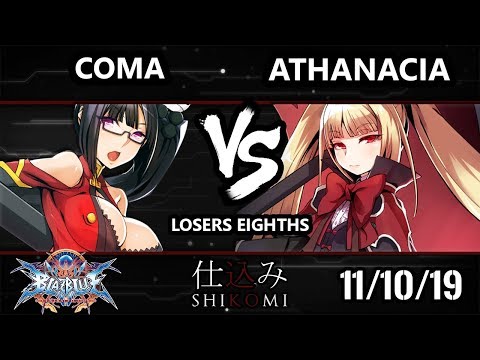 Shikomi BB:CF - Coma (Litchi) Vs. Athanacia (Rachel) BlazBlue: Central Fiction Losers Eighths