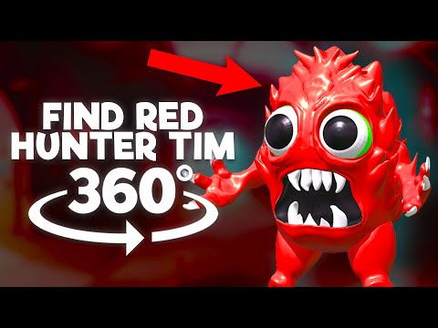 360° Find Hidden Red Hunter Tim