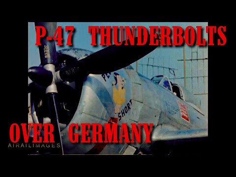 P-47 Thunderbolt Color Over Germany at War's End - 365th Fighter Group