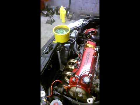 Honda Civic D16 Blown Headgasket.