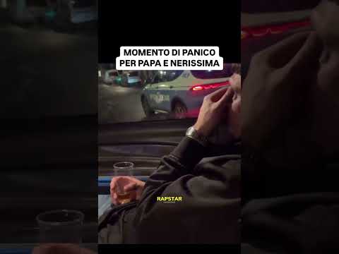 Panico per Papa e Nerissima #papav #nerissimaserpe #polizia #trapitalia