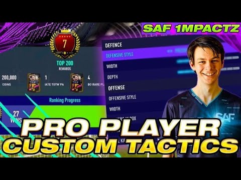 BEST META T200 CUSTOM TACTICS TO GET YOU MORE WINS ON FIFA 21!