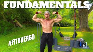 Beginner Bodyweight Home Workout - Pull Push Squat Calisthenics