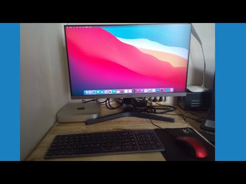 Mac mini M1 2020 unboxing and setup