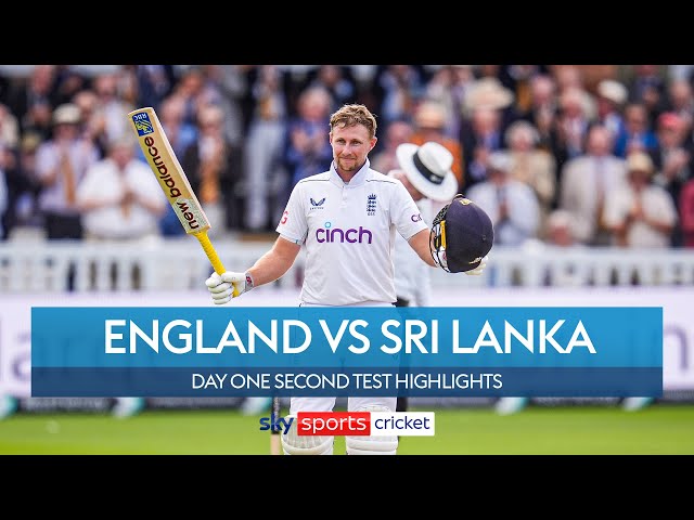 Joe Root guides England to a commanding lead | England vs Sri Lanka | Day one second Test Highlights Joe Root guides England to a commanding lead | England vs Sri Lanka | Day one second Test Highlights