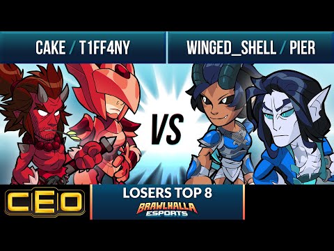 T1FF4NY & Cake vs Pier & Winged_Shell - Losers Top 8 - CEO Dreamland 2020 2v2