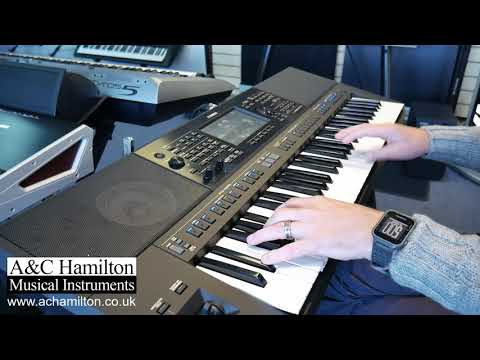 Yamaha PSR-SX900 First Play Demo