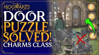 Hogwarts Legacy Door Puzzle SOLVED - Charms Class Secret Room How To Open - Charms Class Guide
