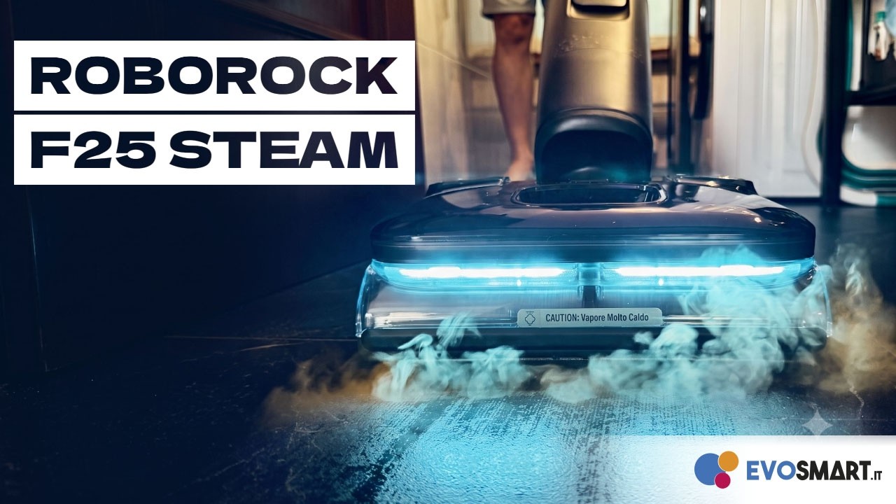 Roborock F25 Steam: il VAPORE cambia davvero tutto?