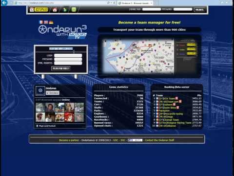 OnDarun Racing Browser Game - A short presentation