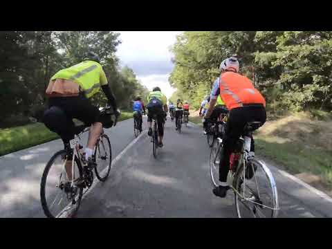 Paris Brest Paris 2019 Part 1 Ramboillet to Mortagne au Perche (at 117km) 60fps